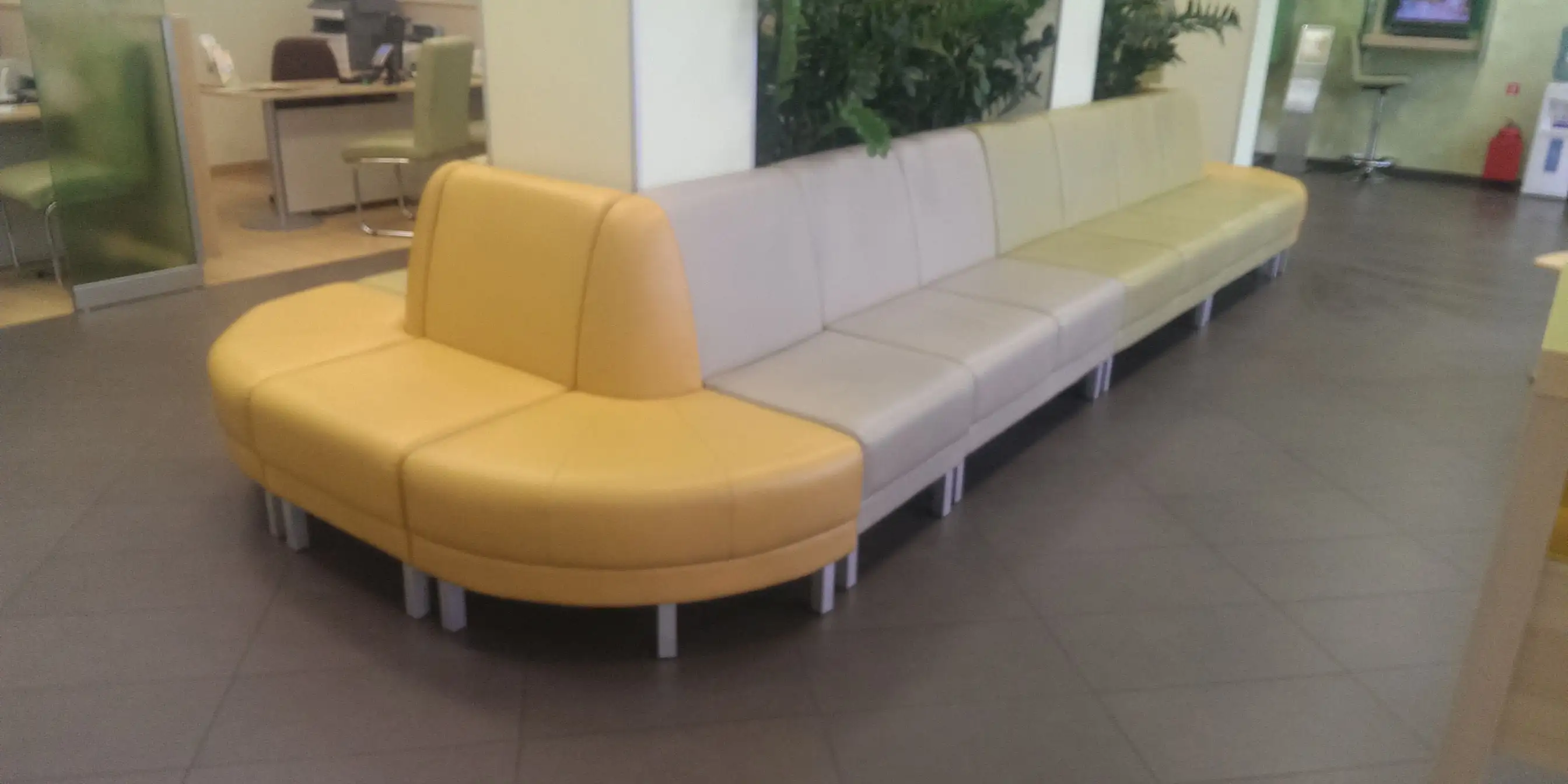 Мягкая мебель для Сбербанка