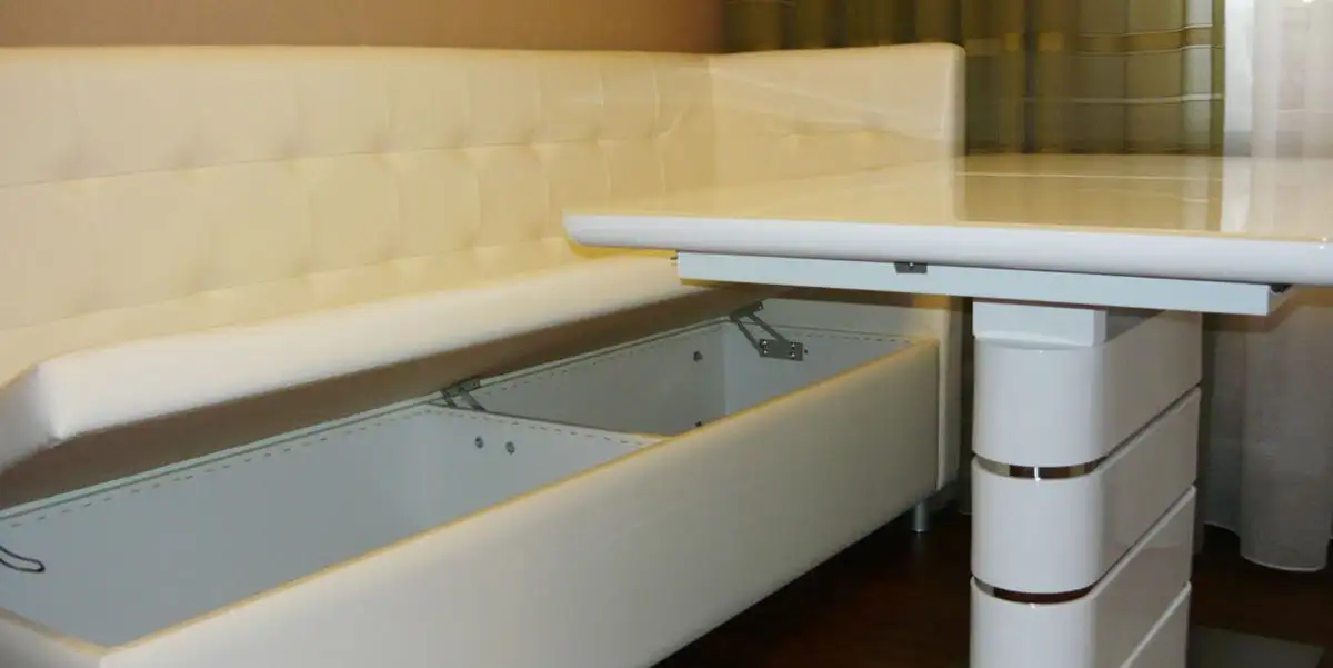 Диван на кухню с ящиком