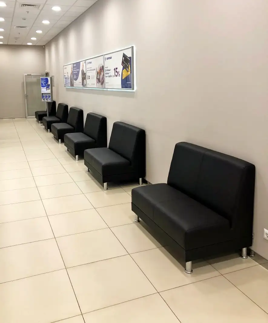 Диваны Сити для Газпромбанка