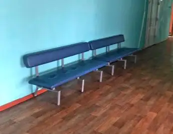 Скамейки Авеню со спинкой для Богучанской Средней Общеобразовательной школы №2