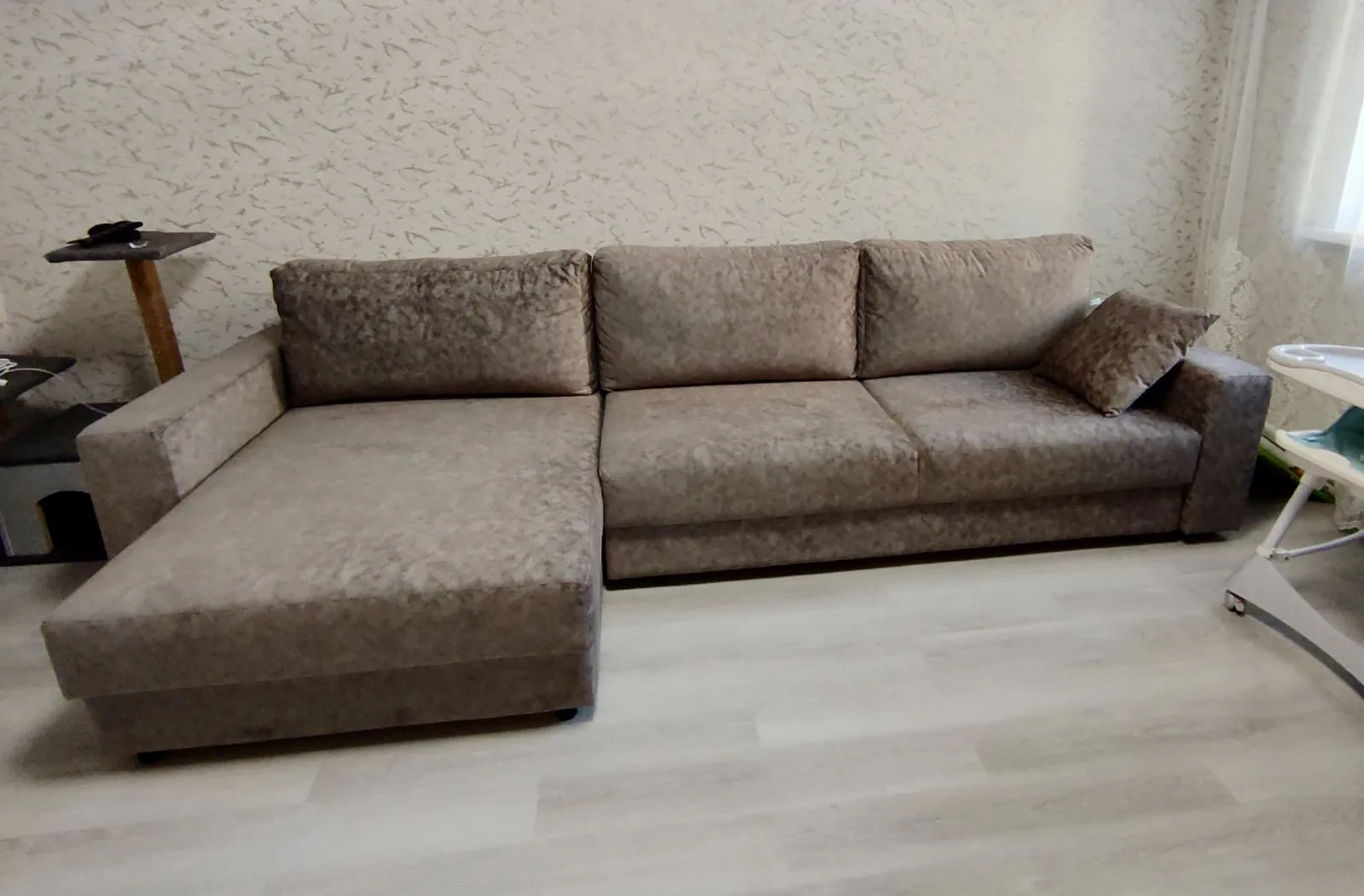 Диван Статус с оттоманкой